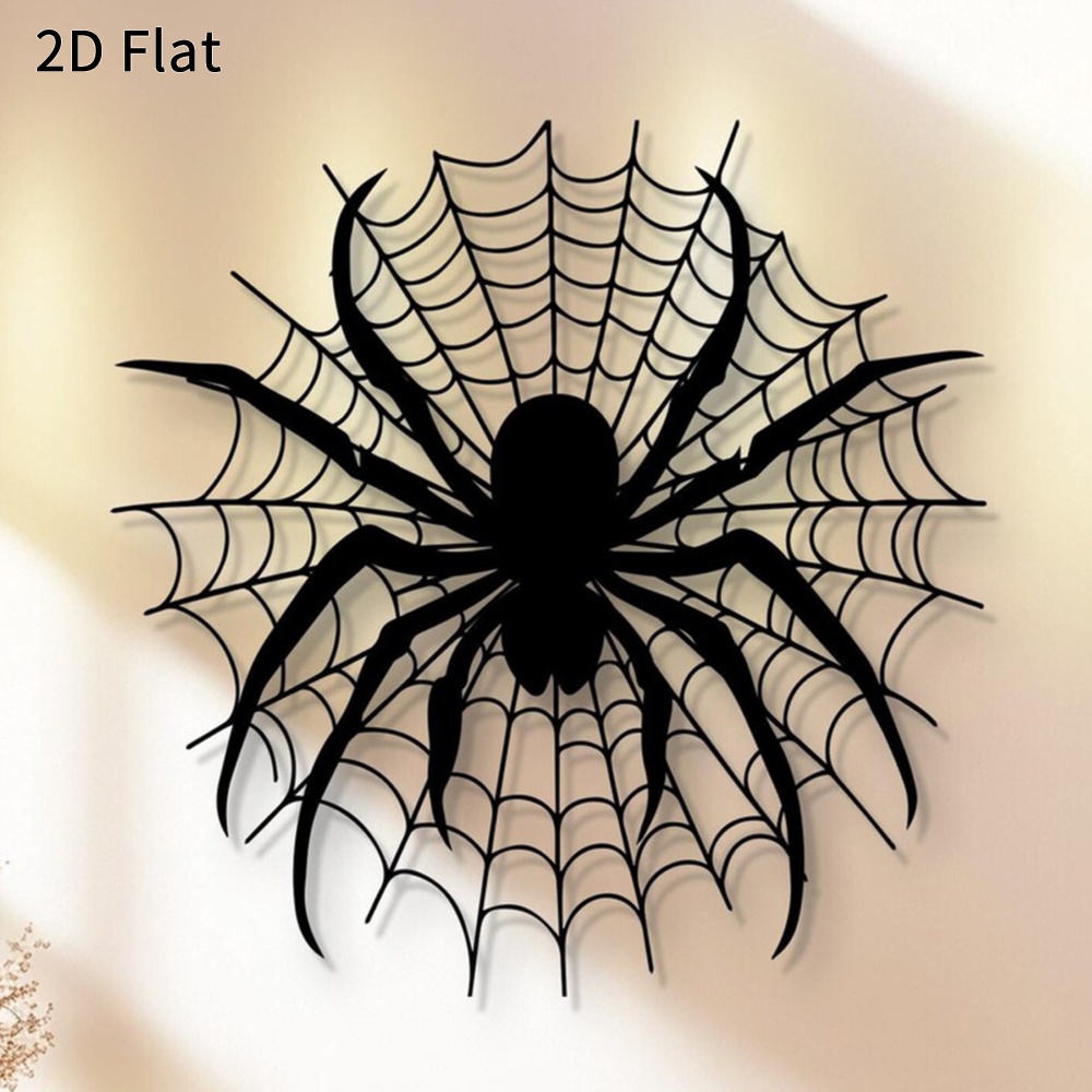 HELLOYOUNG งานศิลปะติดผนังลายแ - Spider Web Halloween Decoration บทวิจารณ์และราคา