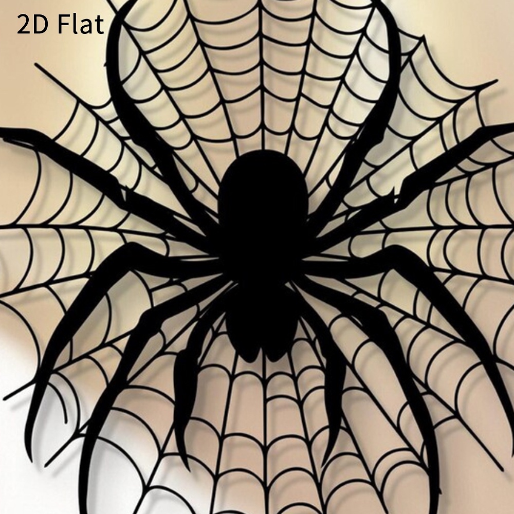 HELLOYOUNG งานศิลปะติดผนังลายแ - Spider Web Halloween Decoration บทวิจารณ์และราคา