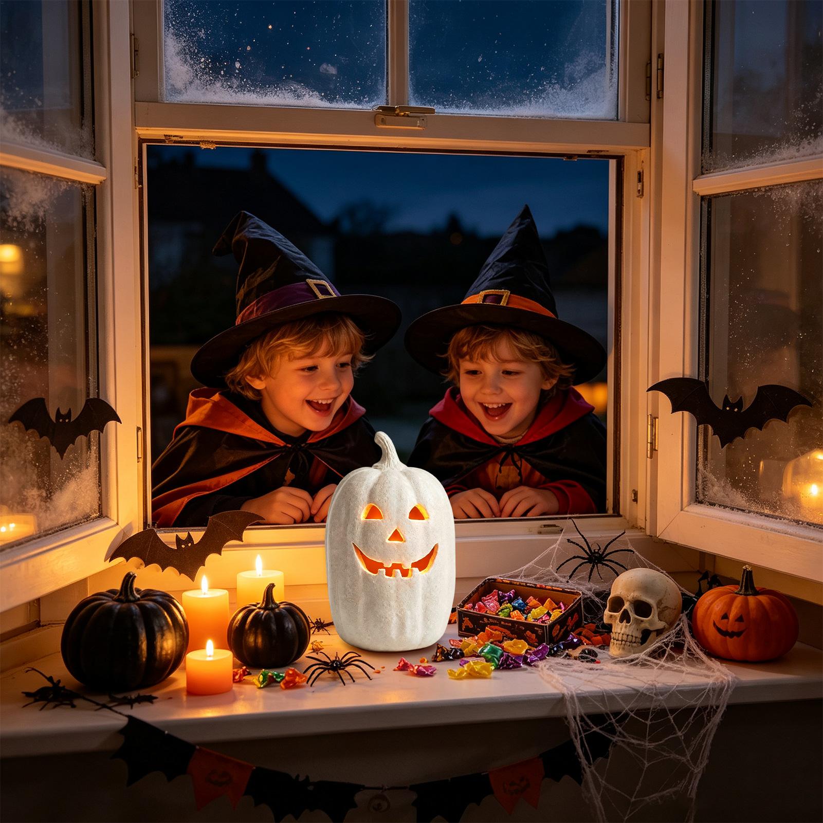 โคมไฟฟักทองฮาโลวีน โคมไฟฟักทอง - Pumpkin Lantern Halloween บทวิจารณ์และราคา