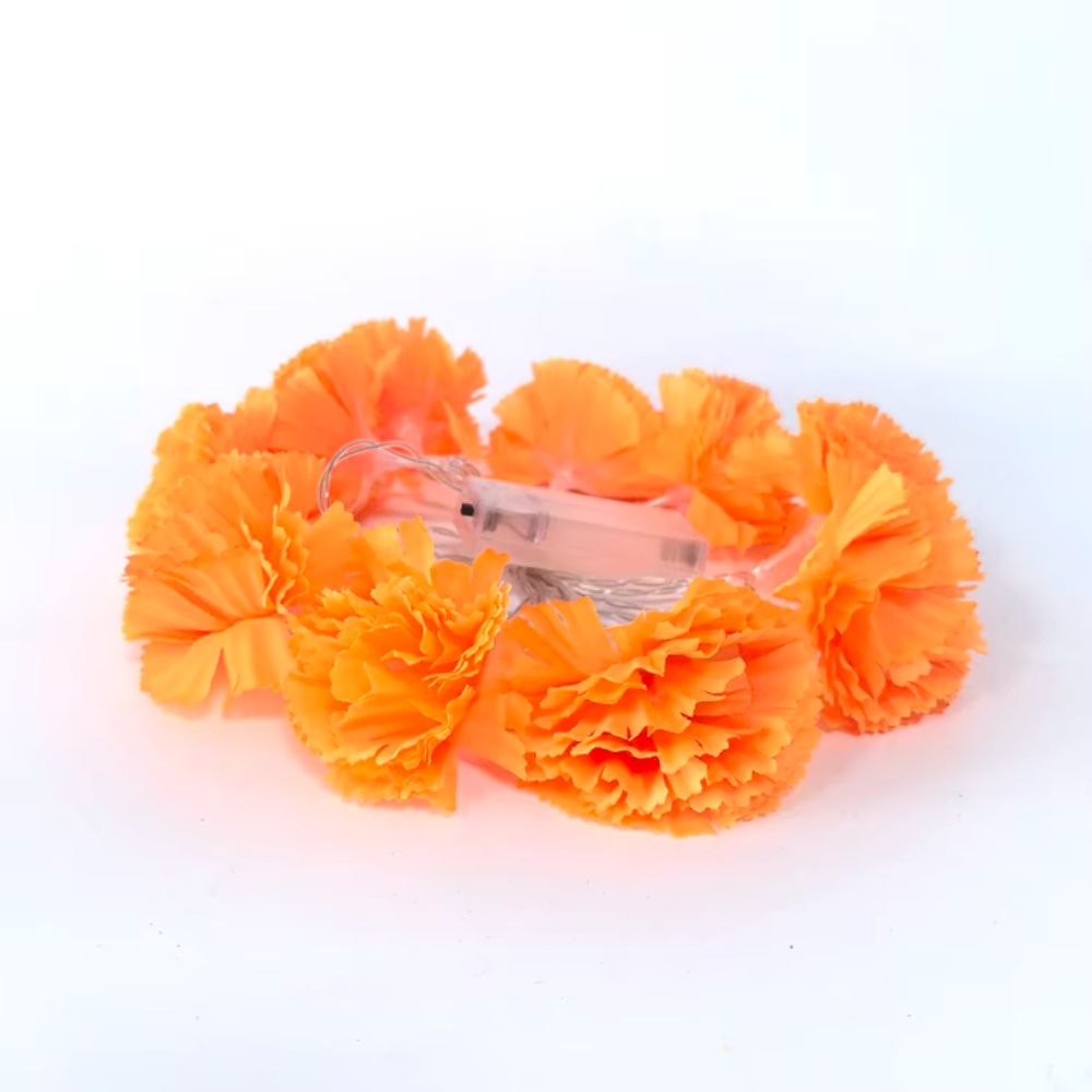 ไฟประดับฮาโลวีนสไตล์เม็กซิกัน  - Halloween Led String Lights Orange บทวิจารณ์และราคา