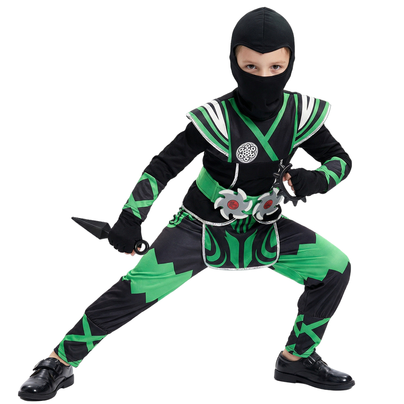 ชุดนินจาญี่ปุ่นสำหรับเด็ก ชุดซ - Halloween Costume Kids บทวิจารณ์และราคา