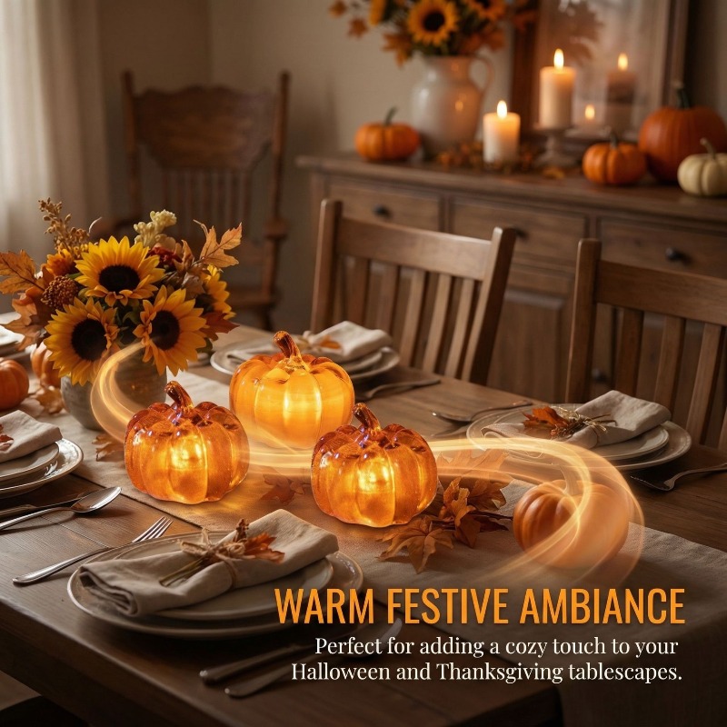 ของตกแต่งฮาโลวีนใหม่ข้ามพรมแดน - Halloween Pumpkin Decor Led บทวิจารณ์และราคา