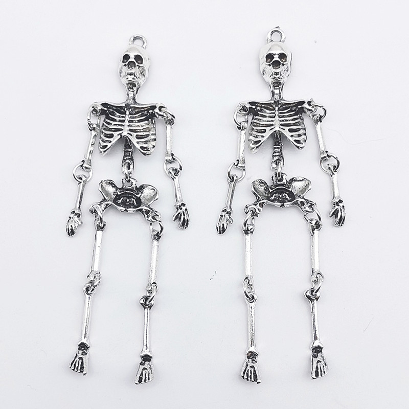 2/5/10PCS Retro Skull Skeleton - Halloween Skeleton Decoration บทวิจารณ์และราคา