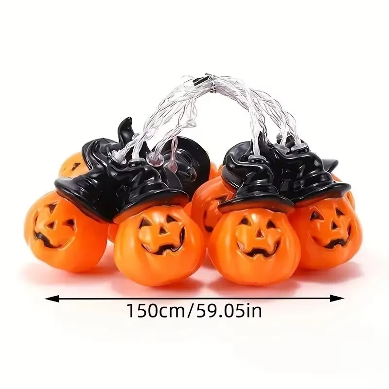 ไฟประดับรูปฟักทองสีขาวนวล, ไฟป - Halloween Led String Lights Orange บทวิจารณ์และราคา