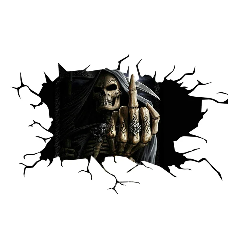 สติกเกอร์ติดรถยนต์ลายโครงกระดู - Halloween Skeleton Decoration บทวิจารณ์และราคา