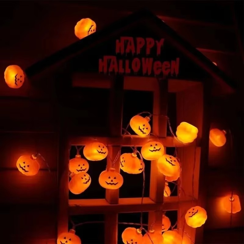 ไฟประดับ LED รูปฟักทองฮาโลวีน  - Halloween Pumpkin Decor Led บทวิจารณ์และราคา