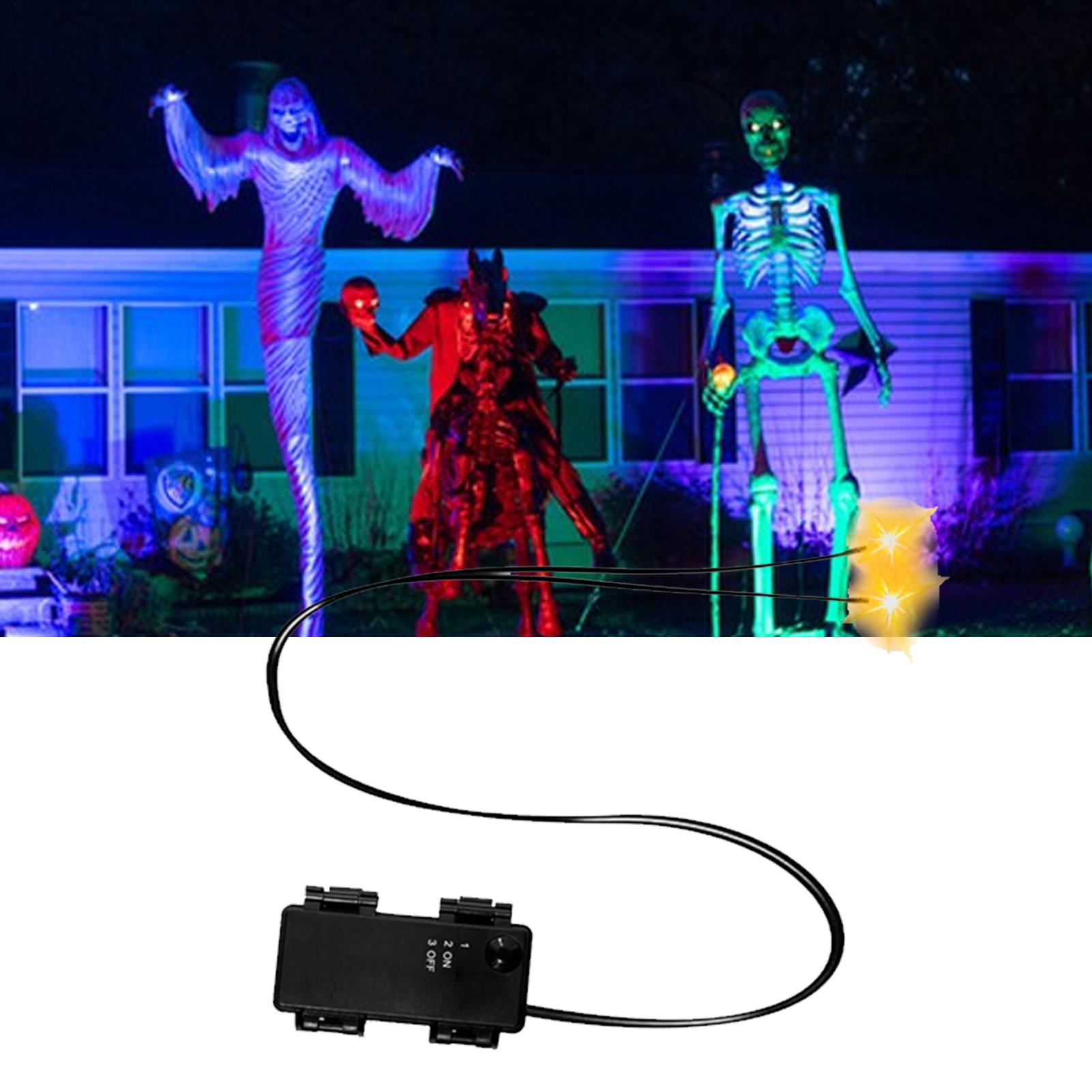ดวงตา LED เรืองแสงสำหรับฮาโลวี - Halloween Pumpkin Decor Led บทวิจารณ์และราคา