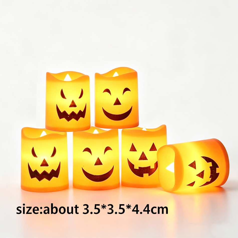 โคมไฟฟักทอง LED แสงวอร์มไลท์ แ - Pumpkin Lantern Halloween บทวิจารณ์และราคา
