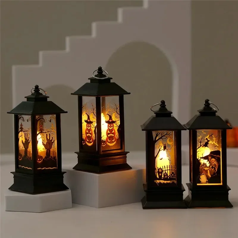 ของตกแต่งฮาโลวีน ไฟเทียน LED โ - Halloween Pumpkin Decor Led บทวิจารณ์และราคา